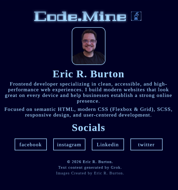 Professional Portfolio Weblink