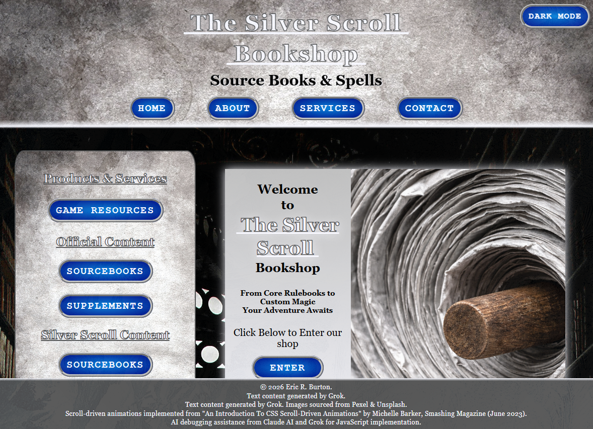 SilverScroll Bookshop web link