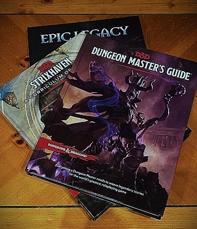 image of dnd books
