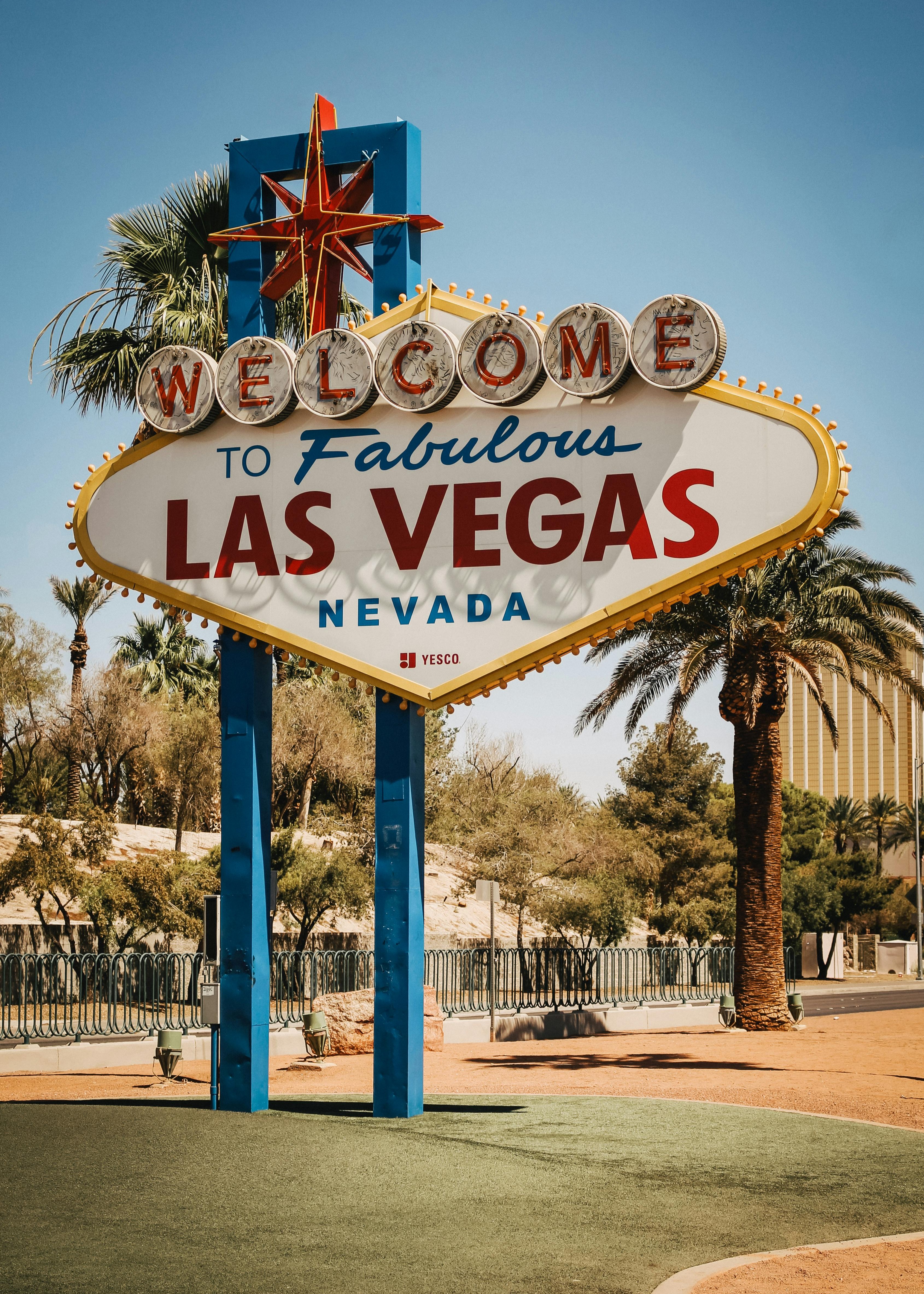 photo of welcome to Las vegas sign